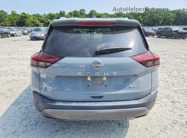 5N1BT3CA5PC853309 2023 NISSAN ROGUE Gray Вид ззаду