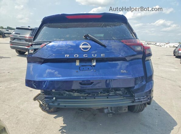 5N1BT3CA9TC780259 2026 NISSAN ROGUE Blue Widok z tyłu