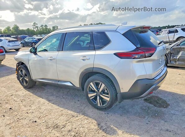 5N1BT3CB0PC750582 2023 NISSAN ROGUE Silver Trasero izquierdo