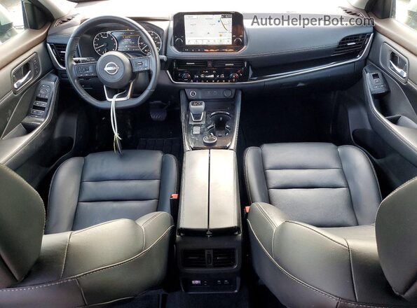 5N1BT3CB0PC750582 2023 NISSAN ROGUE Silver Vista del salpicadero