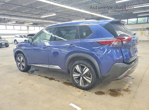 5N1BT3CB0PC806844 2023 NISSAN ROGUE Blue Հետևի ձախ