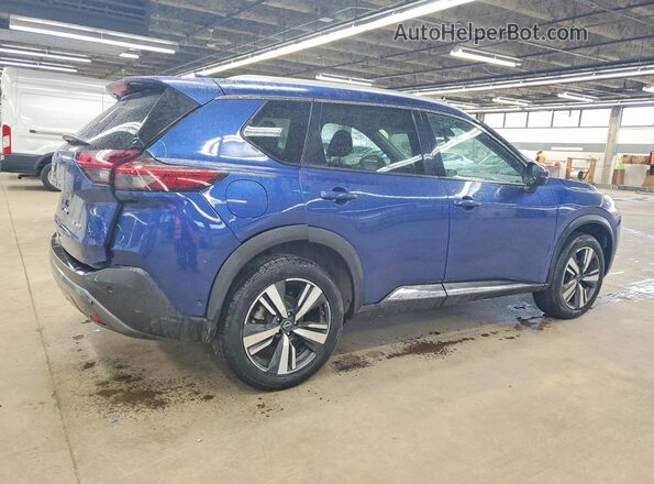5N1BT3CB0PC806844 2023 NISSAN ROGUE Blue Հետևի աջ