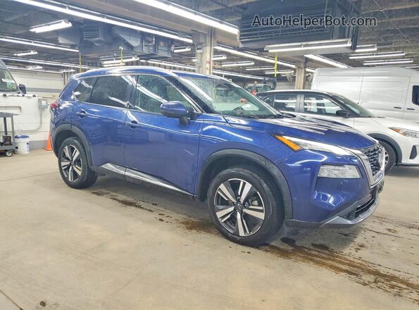 5N1BT3CB0PC806844 2023 NISSAN ROGUE Blue Առջևի աջ