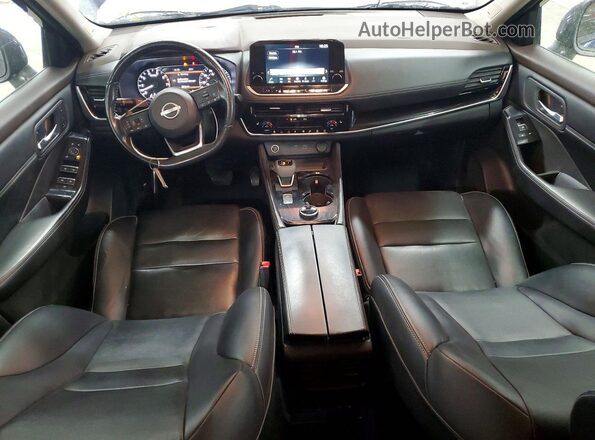 5N1BT3CB0PC806844 2023 NISSAN ROGUE Blue Առջևի վահանակի տեսք