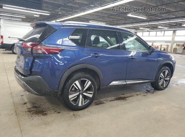 5N1BT3CB0PC806844 2023 NISSAN ROGUE Blue Սալոնի 360 աստիճան տեսք