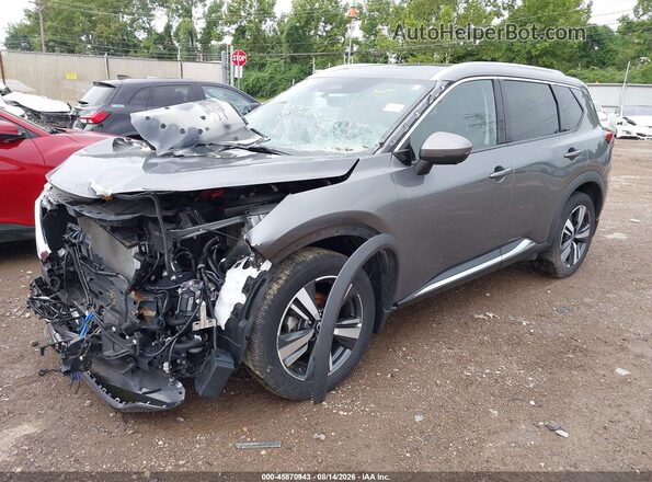 5N1BT3CB0PC905552 2023 NISSAN ROGUE Gray Передня ліва чверть