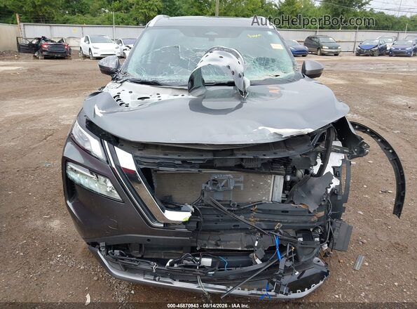 5N1BT3CB0PC905552 2023 NISSAN ROGUE Gray Вид задньої частини салону