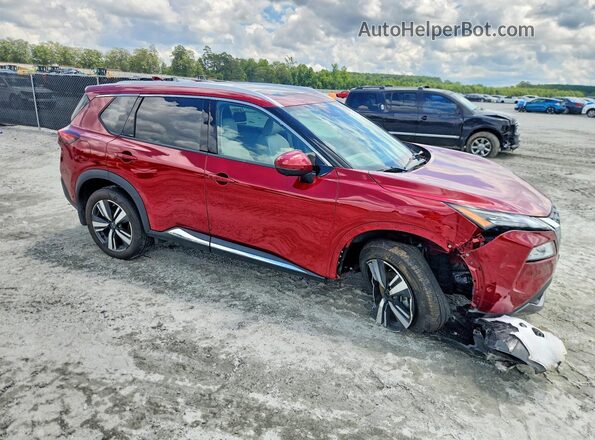 5N1BT3CB1PC762479 2023 NISSAN ROGUE Красный Передняя правая четверть