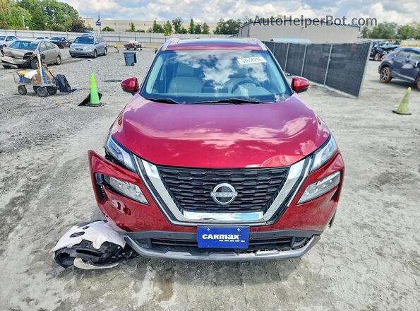 5N1BT3CB1PC762479 2023 NISSAN ROGUE Красный Вид спереди