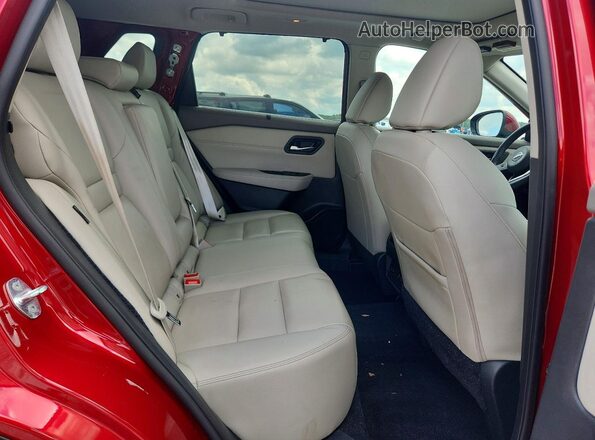 5N1BT3CB1PC762479 2023 NISSAN ROGUE Красный Вид задних сидений