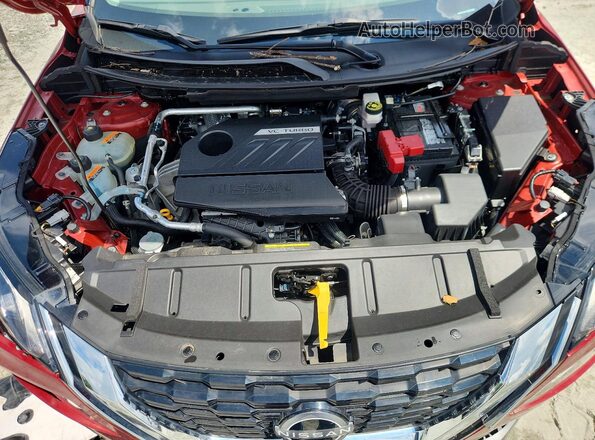 5N1BT3CB1PC762479 2023 NISSAN ROGUE Красный Вид задней части салона