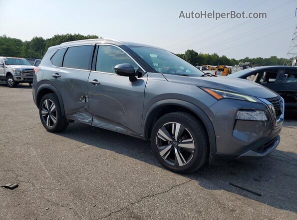 5N1BT3CB1PC798267 2023 NISSAN ROGUE Gray Передня права чверть