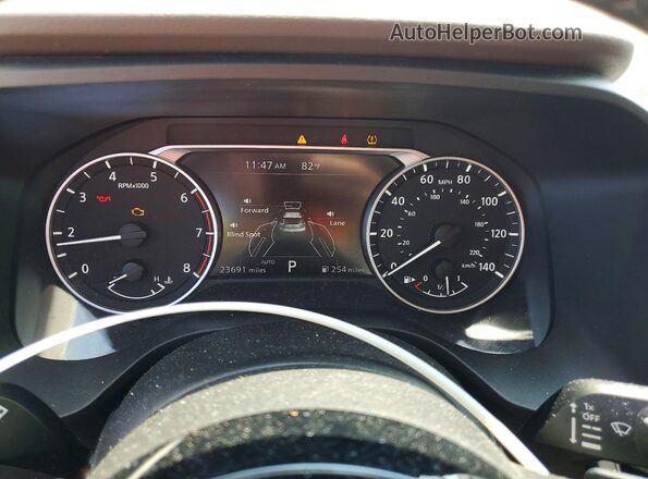 5N1BT3CB1PC945980 2023 NISSAN ROGUE Gray Vista del cuadro de instrumentos