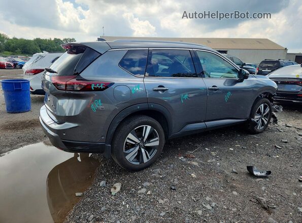 5N1BT3CB1RC735365 2024 NISSAN ROGUE Угольный Задняя правая четверть