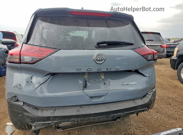 5N1BT3CB2PC806571 2023 NISSAN ROGUE Gray Հետևի տեսք