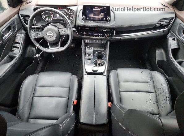 5N1BT3CB2PC812788 2023 NISSAN ROGUE Black Dashboard view