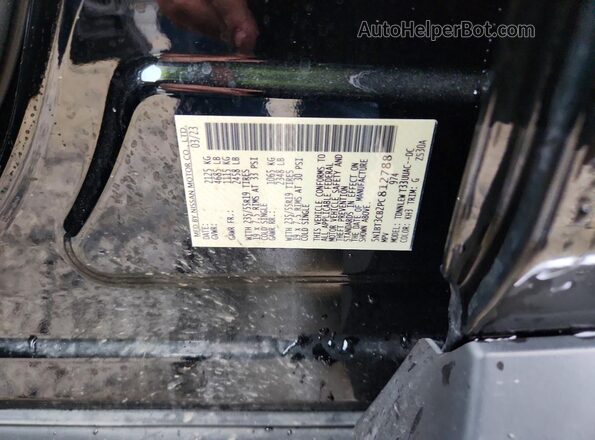 5N1BT3CB2PC812788 2023 NISSAN ROGUE Black VIN sticker view