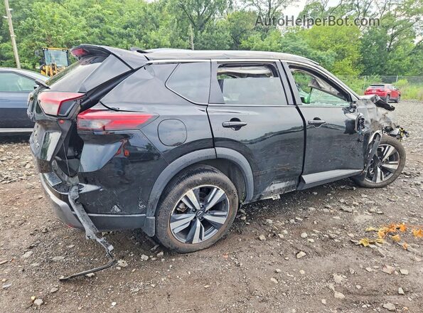 5N1BT3CB2RC730675 2024 NISSAN ROGUE Black Задня права чверть