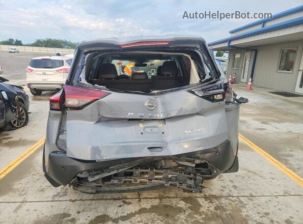 5N1BT3CB3PC735946 2023 NISSAN ROGUE Gray Widok z tyłu