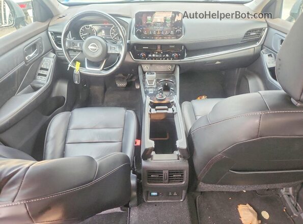 5N1BT3CB3PC735946 2023 NISSAN ROGUE Gray Widok deski rozdzielczej