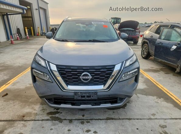 5N1BT3CB3PC735946 2023 NISSAN ROGUE Gray Widok z przodu