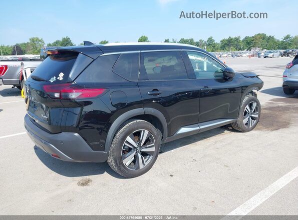 5N1BT3CB3PC796939 2023 NISSAN ROGUE Черный Задняя правая четверть