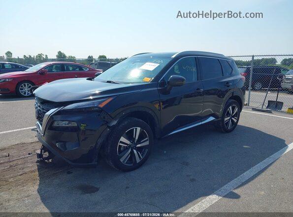 5N1BT3CB3PC796939 2023 NISSAN ROGUE Черный Передняя левая четверть