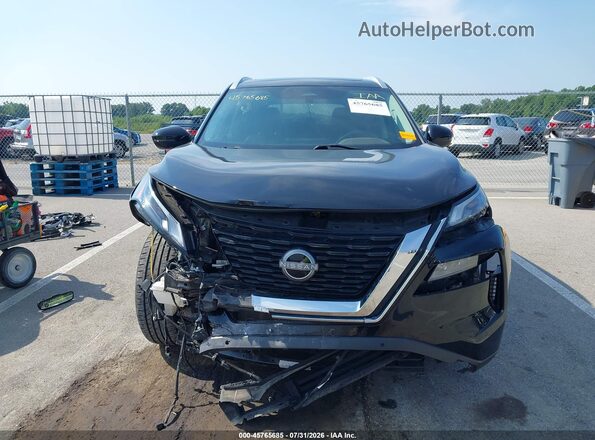 5N1BT3CB3PC796939 2023 NISSAN ROGUE Черный Вид задней части салона