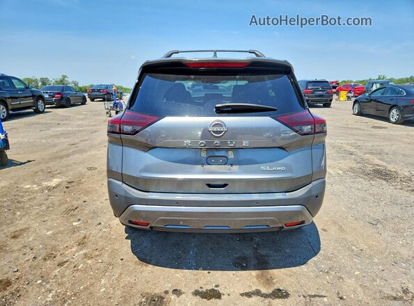 5N1BT3CB3PC839126 2023 NISSAN ROGUE Gray უკანა ხედი