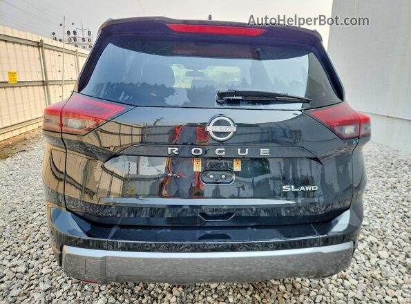 5N1BT3CB4TC682412 2026 NISSAN ROGUE Black უკანა ხედი