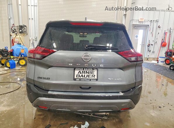 5N1BT3CB5PC762856 2023 NISSAN ROGUE Угольный Вид сзади
