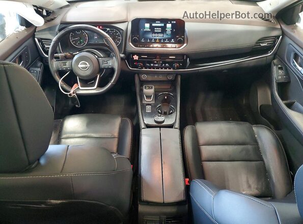 5N1BT3CB5PC762856 2023 NISSAN ROGUE Угольный Вид панели приборов
