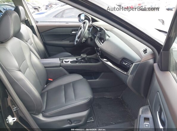 5N1BT3CB5PC765949 2023 NISSAN ROGUE Black Widok wnętrza z przodu