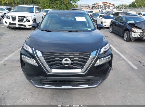5N1BT3CB5PC765949 2023 NISSAN ROGUE Black Widok zestawu wskaźników