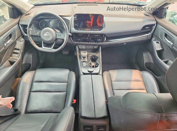 5N1BT3CB5PC805043 2023 NISSAN ROGUE White წინა პანელის ხედი