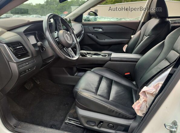 5N1BT3CB5PC805043 2023 NISSAN ROGUE White წინა სალონის ხედი