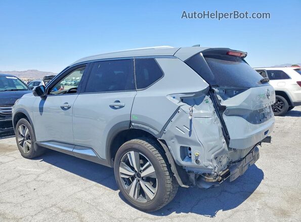 5N1BT3CB6PC949281 2023 NISSAN ROGUE Gray Trasero izquierdo