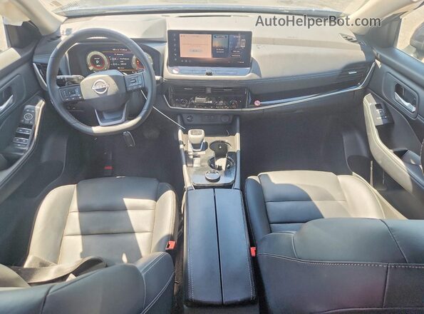 5N1BT3CB6TC692634 2026 NISSAN ROGUE Blue Widok deski rozdzielczej