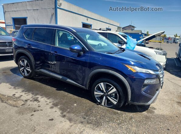 5N1BT3CB6TC692634 2026 NISSAN ROGUE Blue Przód prawy