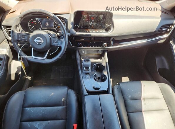 5N1BT3CB7PC687075 2023 NISSAN ROGUE Maroon წინა პანელის ხედი