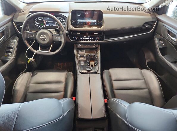 5N1BT3CB7PC749624 2023 NISSAN ROGUE Gray წინა პანელის ხედი