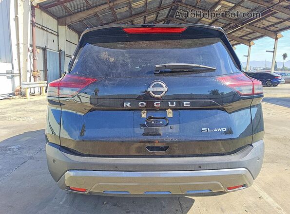 5N1BT3CB8PC779893 2023 NISSAN ROGUE Black Rear view