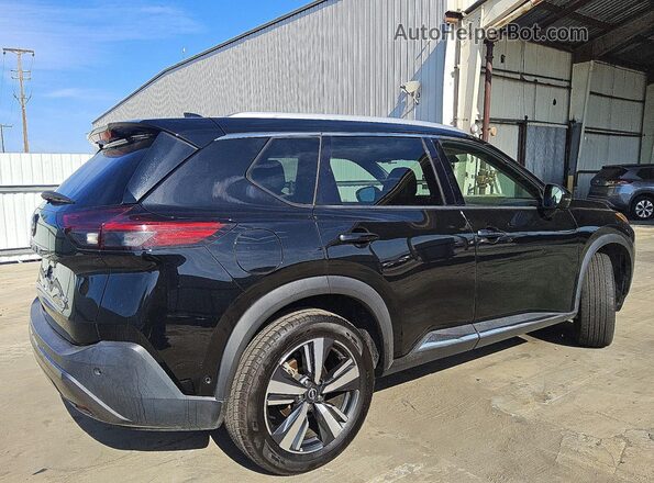 5N1BT3CB8PC779893 2023 NISSAN ROGUE Black Rear right