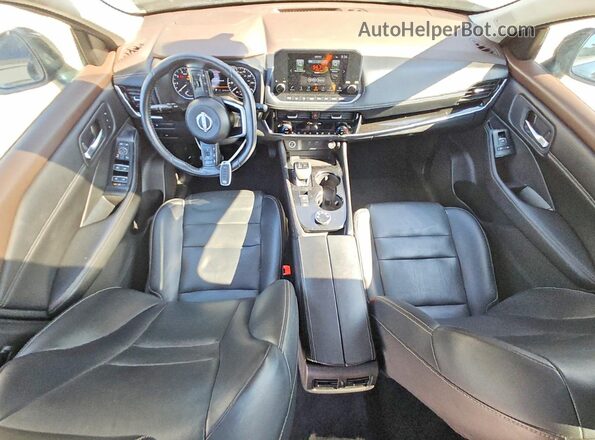 5N1BT3CB8PC779893 2023 NISSAN ROGUE Black Dashboard view