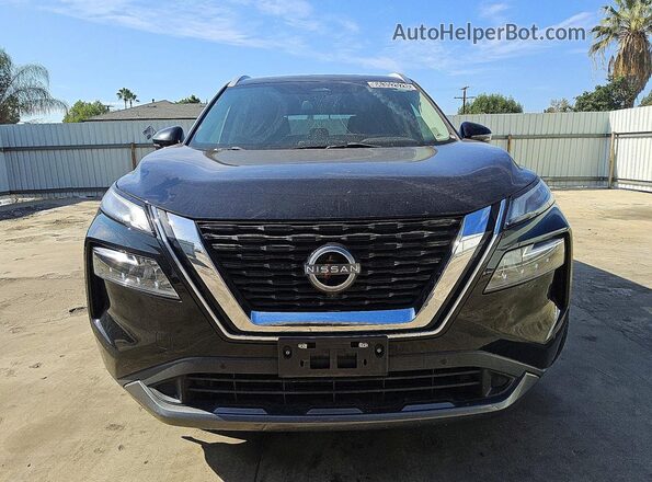 5N1BT3CB8PC779893 2023 NISSAN ROGUE Black Front view