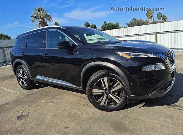 5N1BT3CB8PC779893 2023 NISSAN ROGUE Black Front right