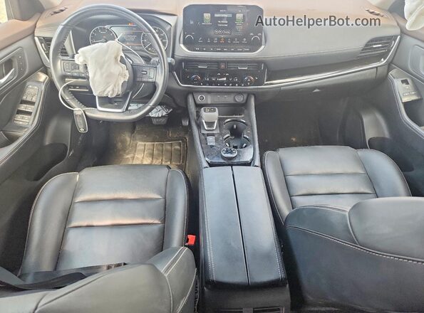 5N1BT3CB8PC793812 2023 NISSAN ROGUE Gray Widok deski rozdzielczej