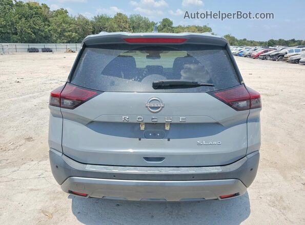 5N1BT3CB8PC793812 2023 NISSAN ROGUE Gray Widok z tyłu