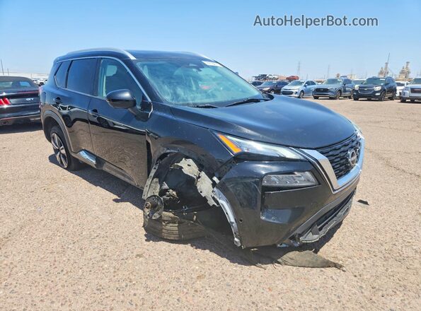 5N1BT3CB8PC799805 2023 NISSAN ROGUE Black Передня права чверть