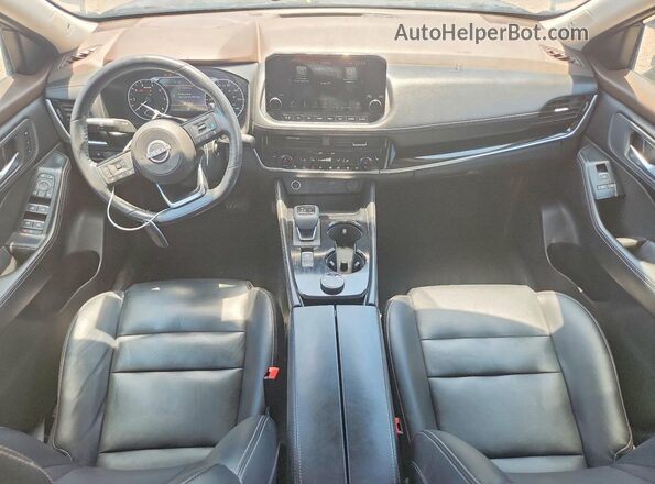 5N1BT3CB8PC799805 2023 NISSAN ROGUE Black Вид панелі приладів